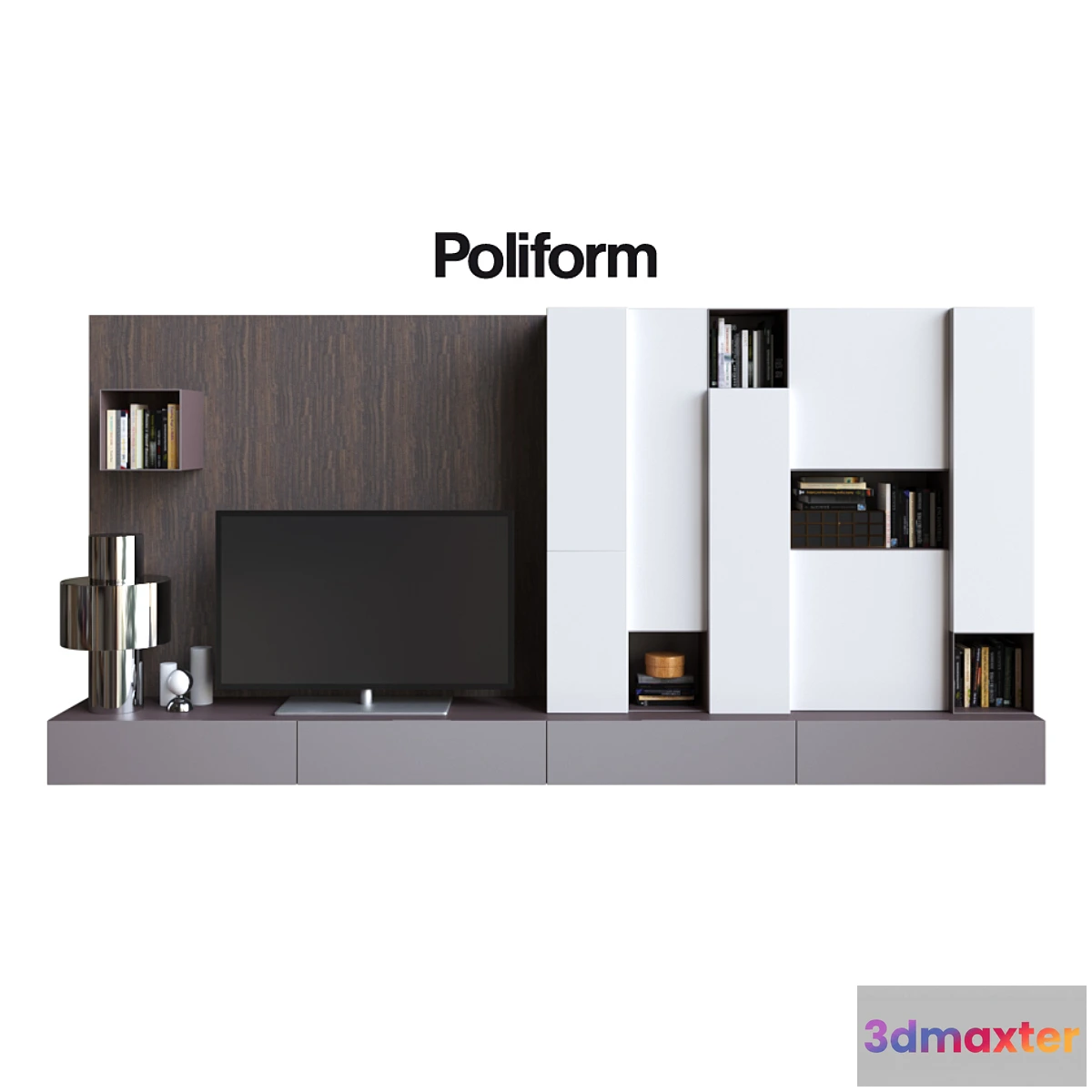 1421388 - POLIFORM VARENNA SISTEMI GIORNO SINTESI 3D Max