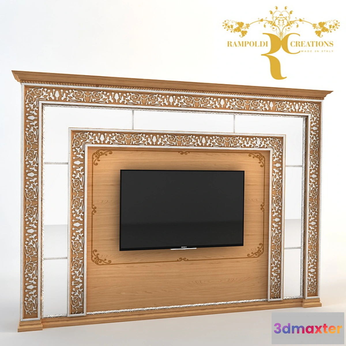 1421740 - TV wall Rampoldi 3D Max