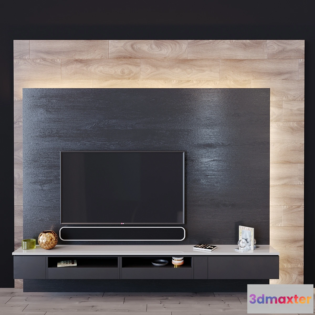 1428374 - tv set 25 3D Max