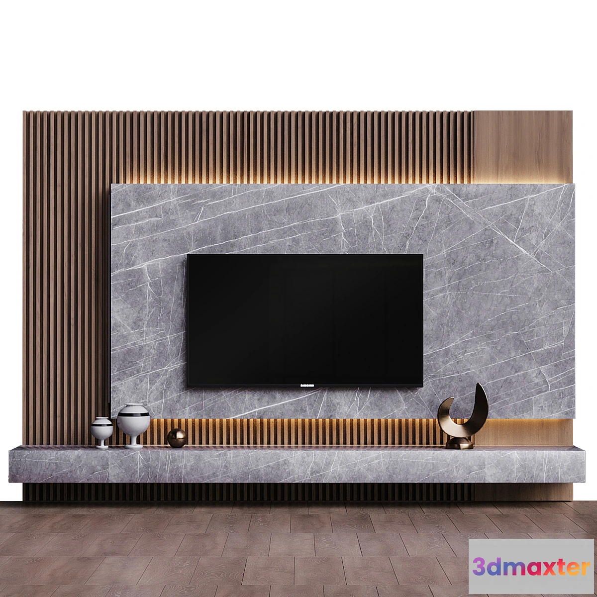 1428554 - Tv well 3D Max