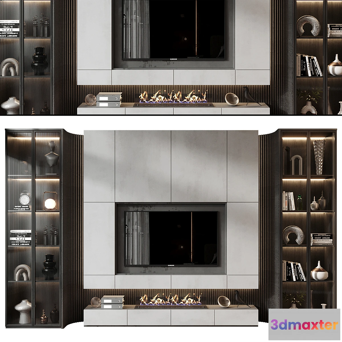 1433154 - TV shelf 0681 3D Max