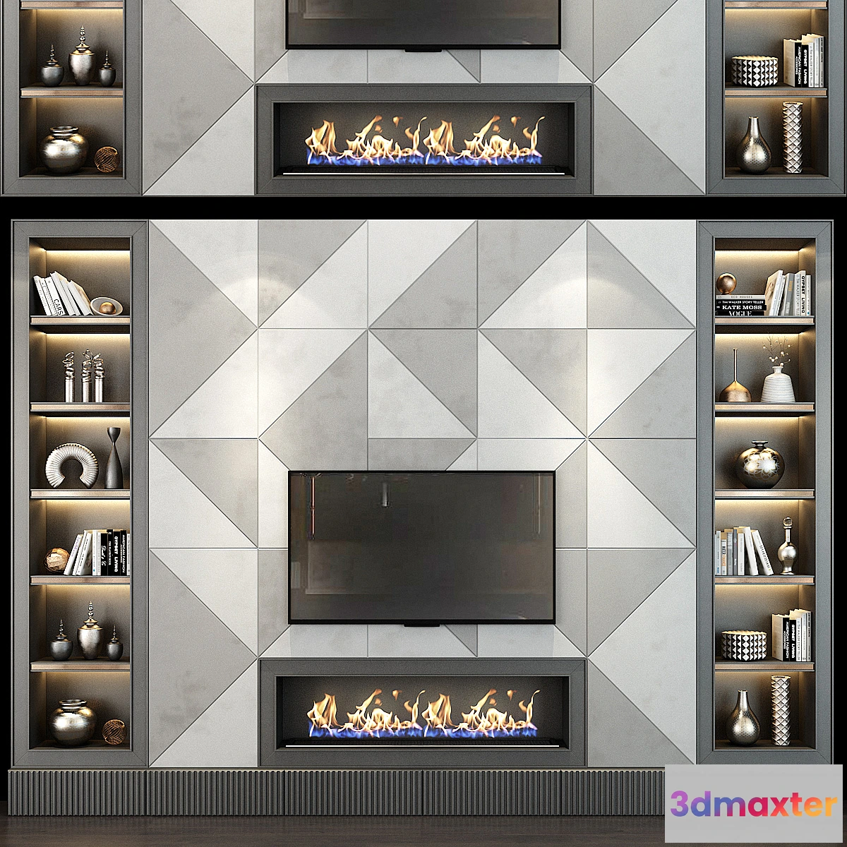 1441404 - TV shelf 0269 3D Max