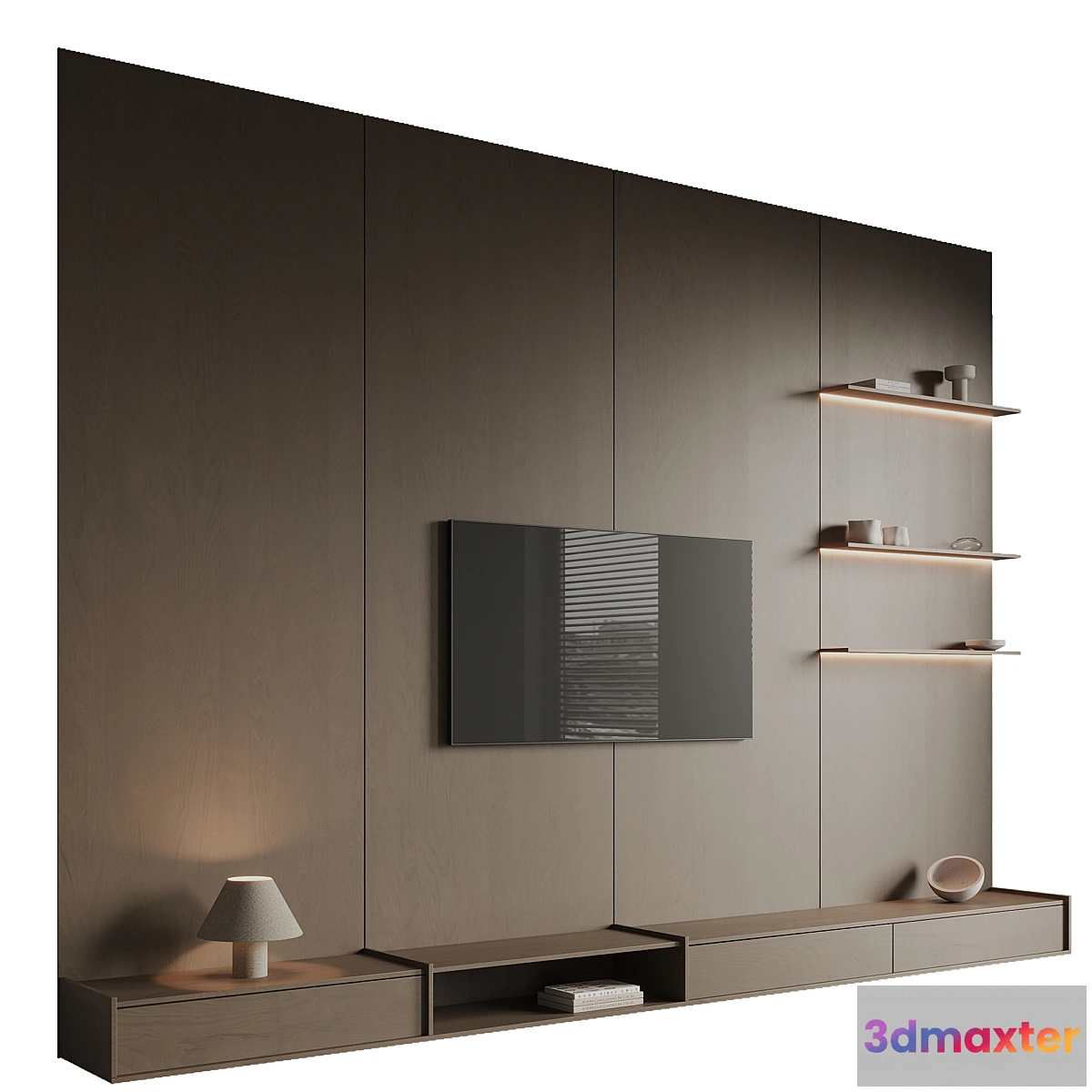 1445990 - TV Wall 13 3D Max