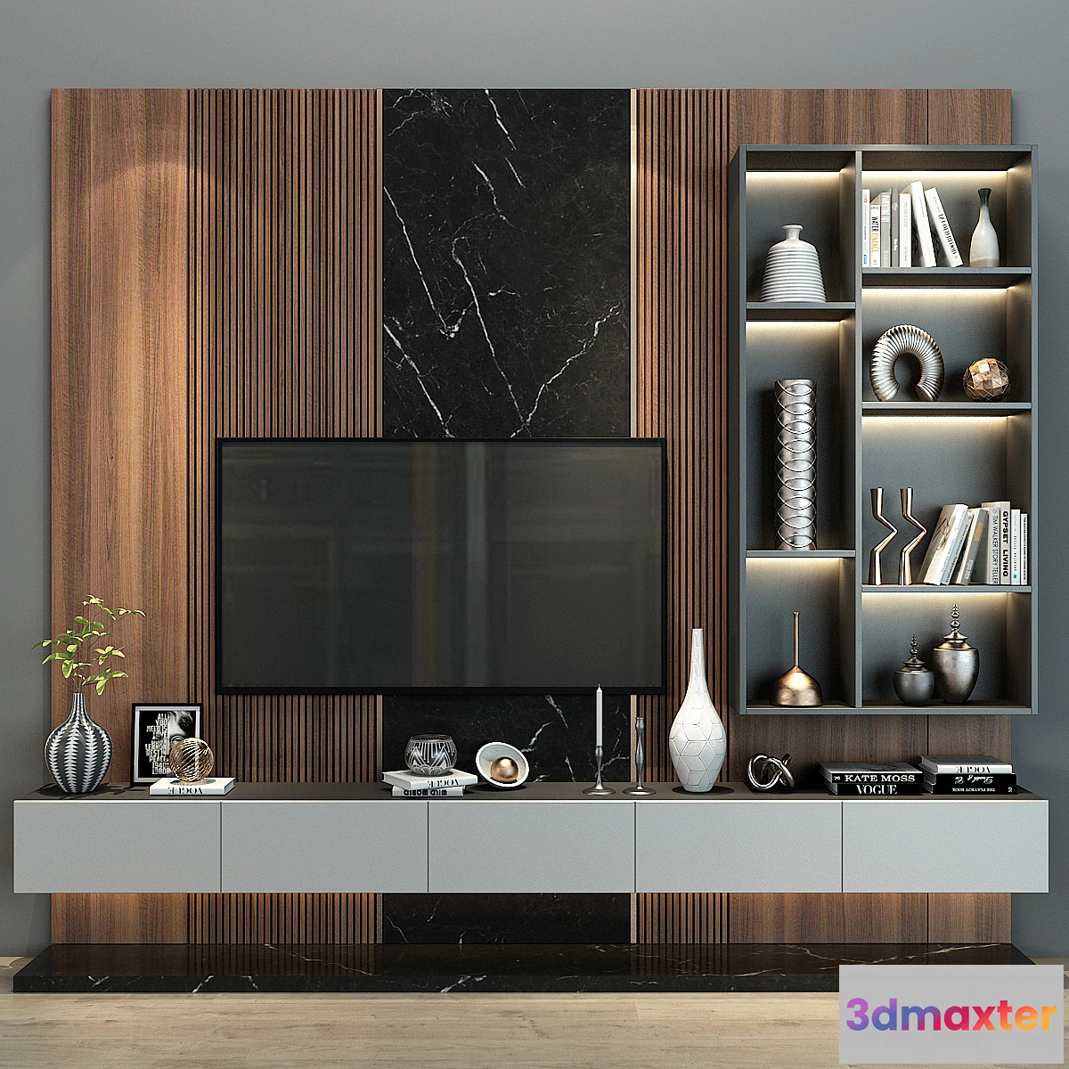 1448630 - TV shelf 0211 3D Max