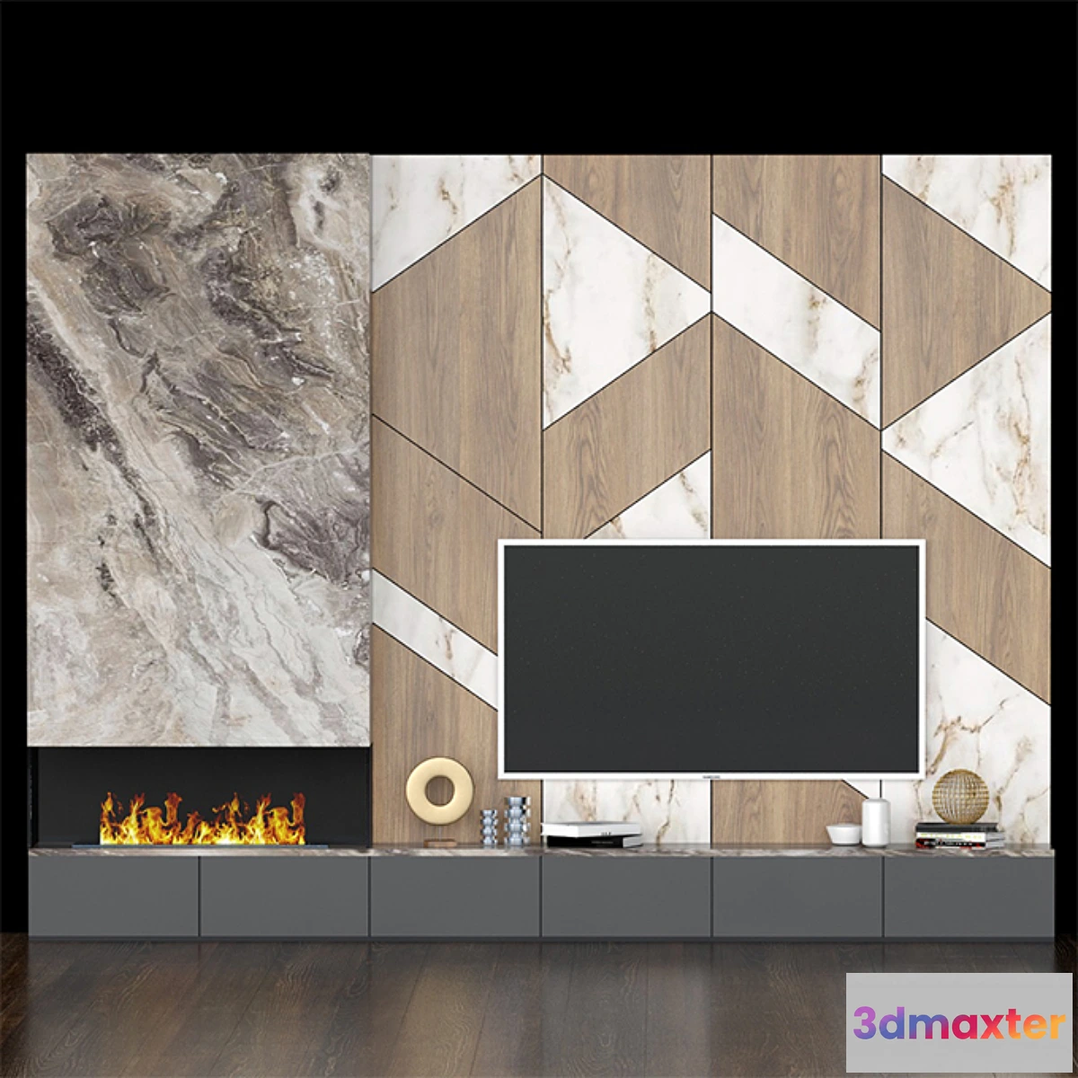 1453974 - tv stand 063 3D Max