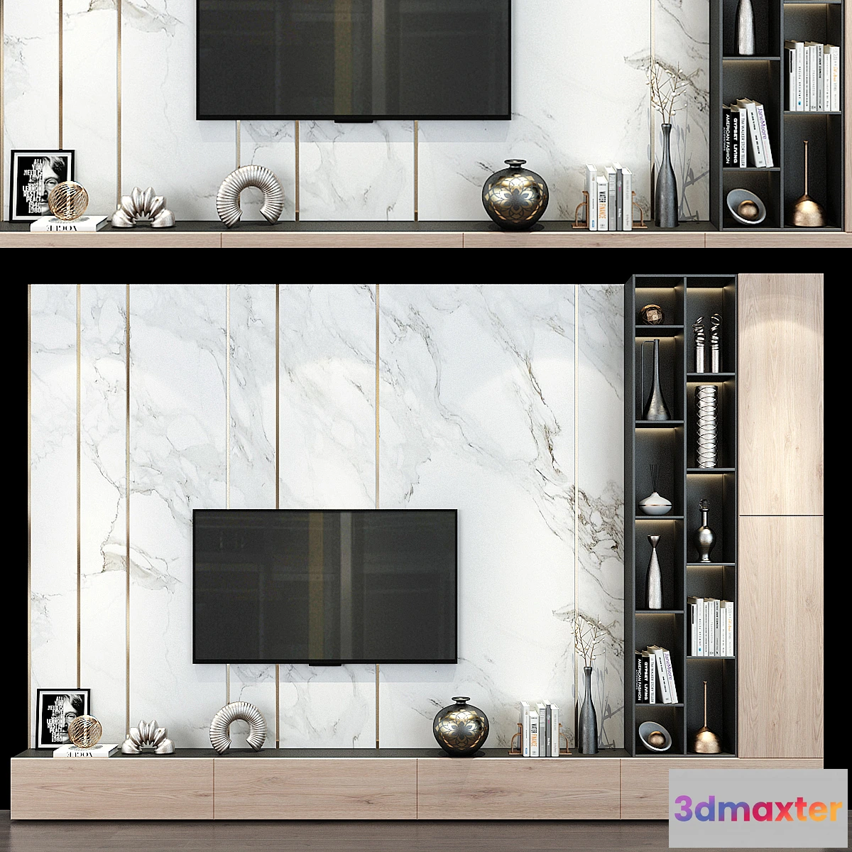 1470272 - TV shelf 0336 3D Max