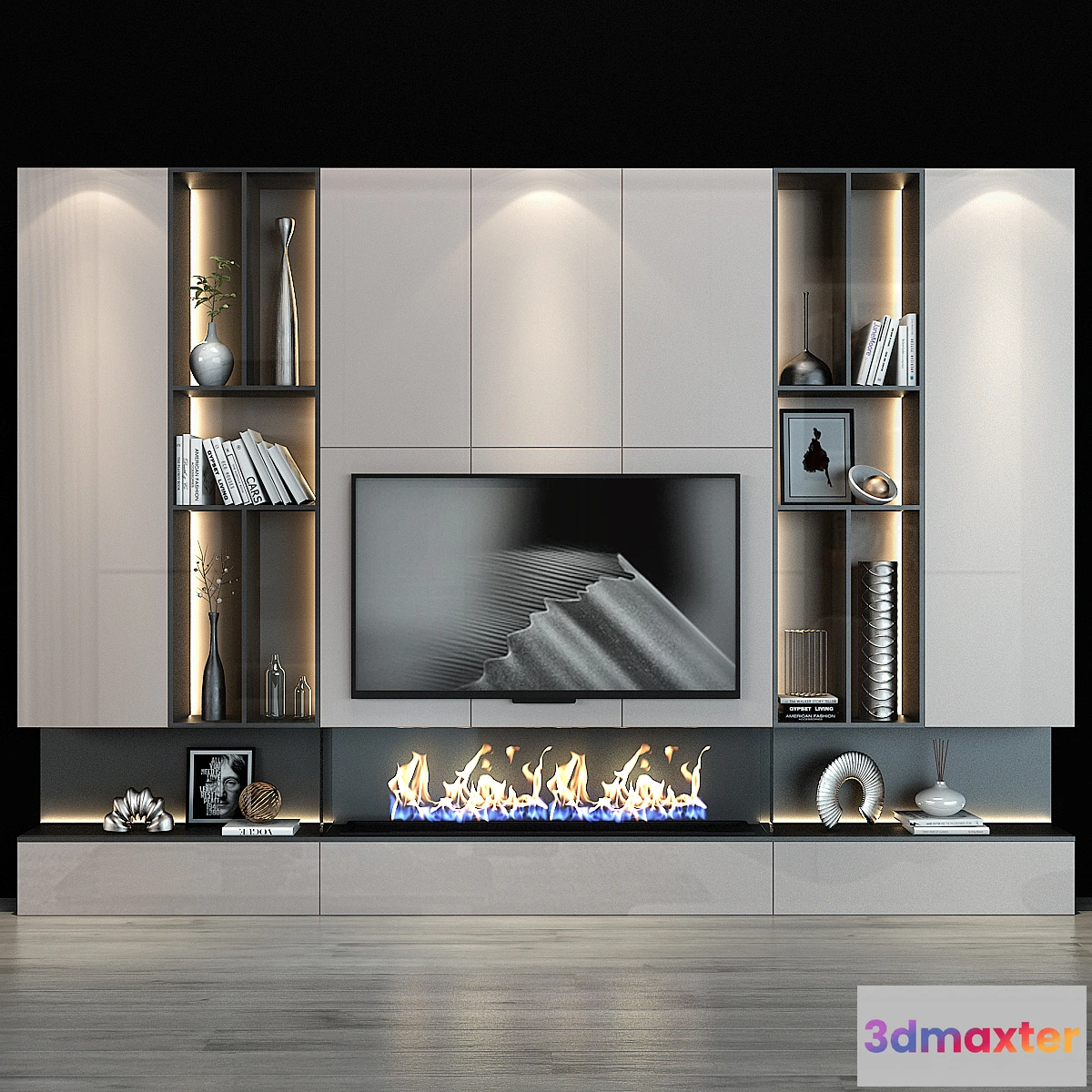 1472956 - TV shelf 0124 3D Max