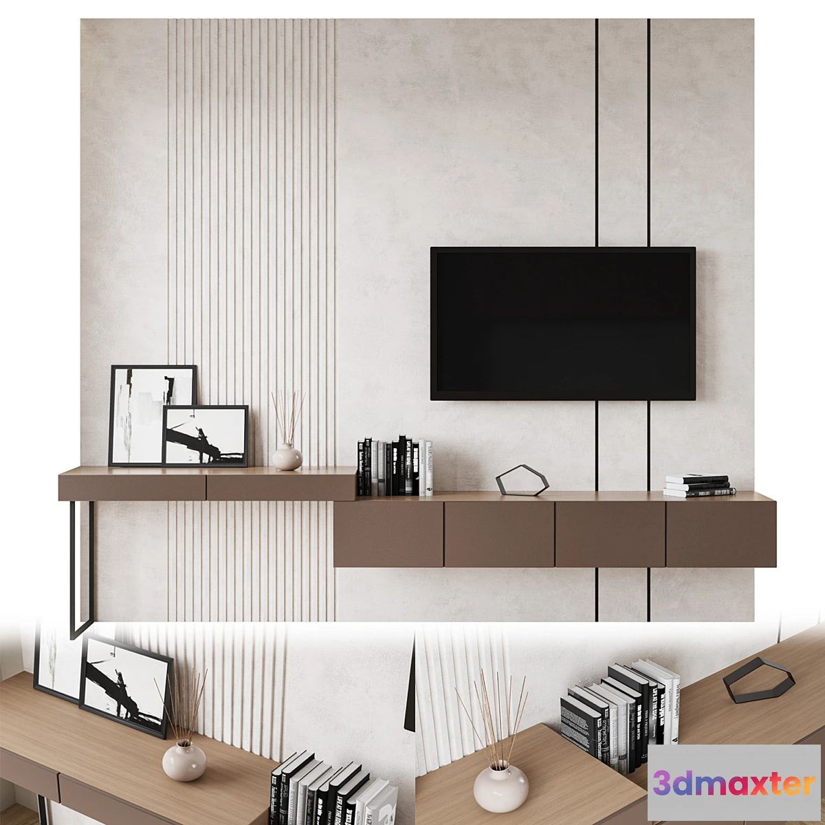 1474756 - TV zone 3D Max