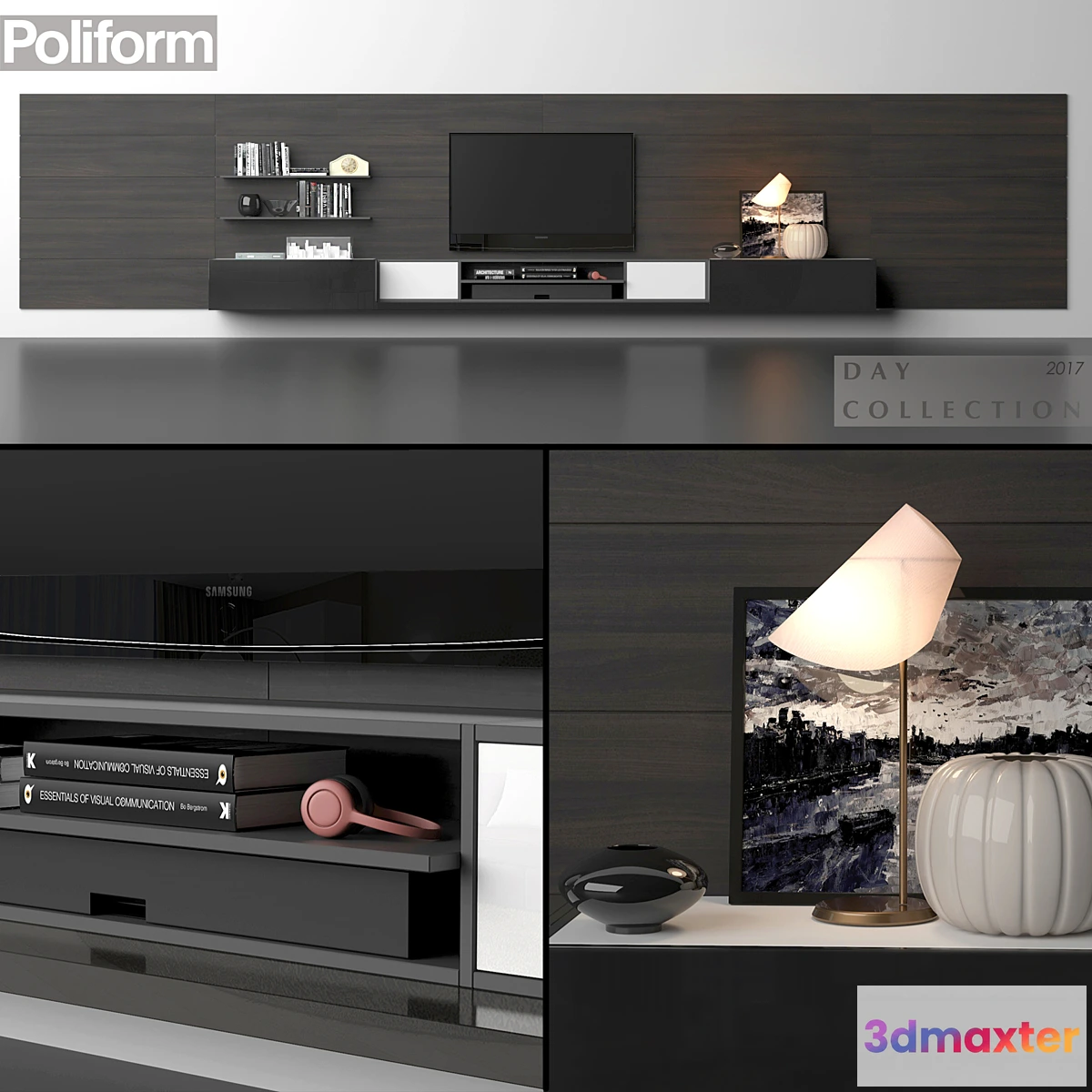 1475332 - Poliform_DS_2017_3_Quid_shelf (1) 3D Max