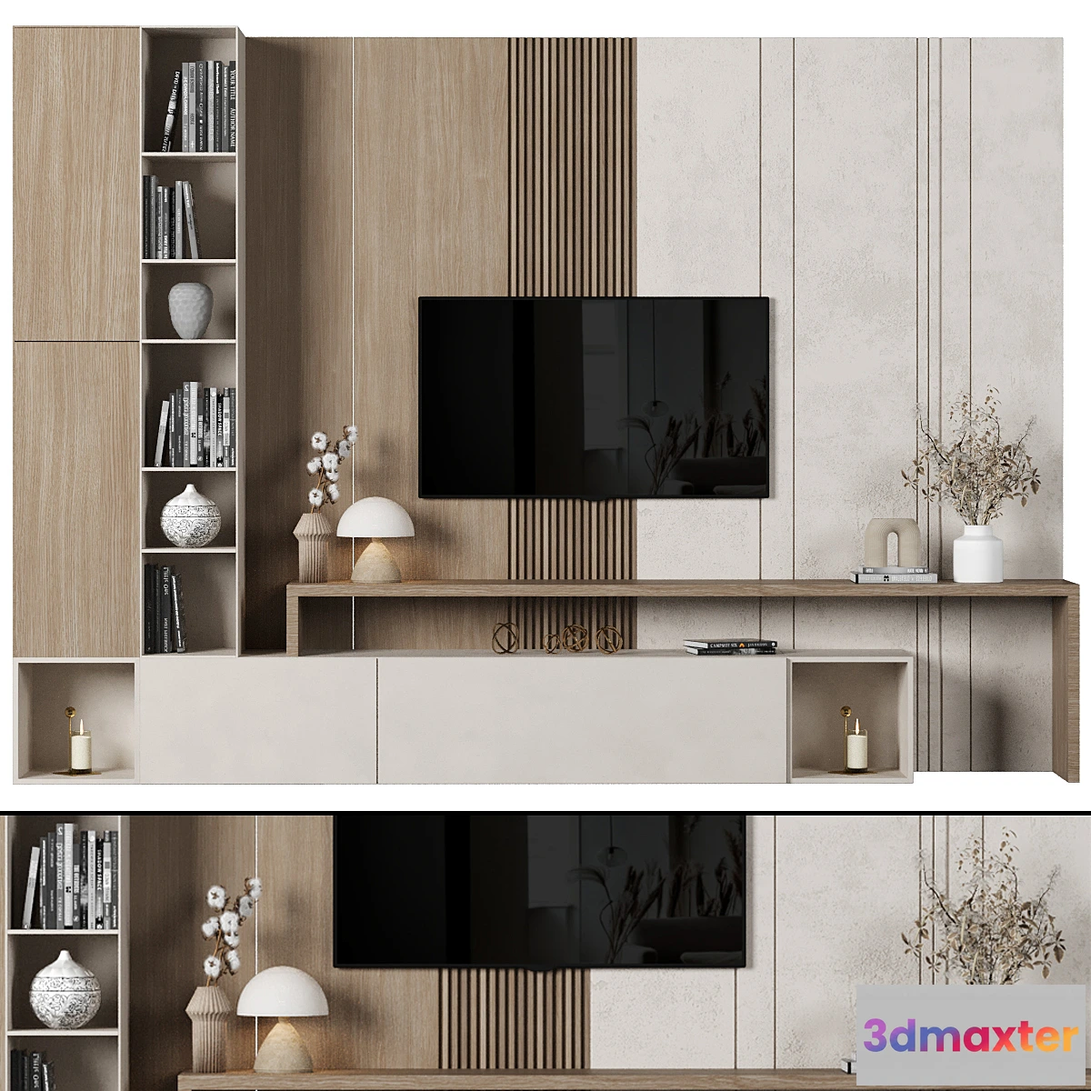 1477208 - TV Wall 042 3D Max