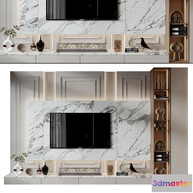 1543477 - TV shelf 0769 3D Max