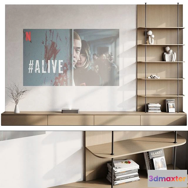 1544887 - TV Set VAVA Projector 3D Max