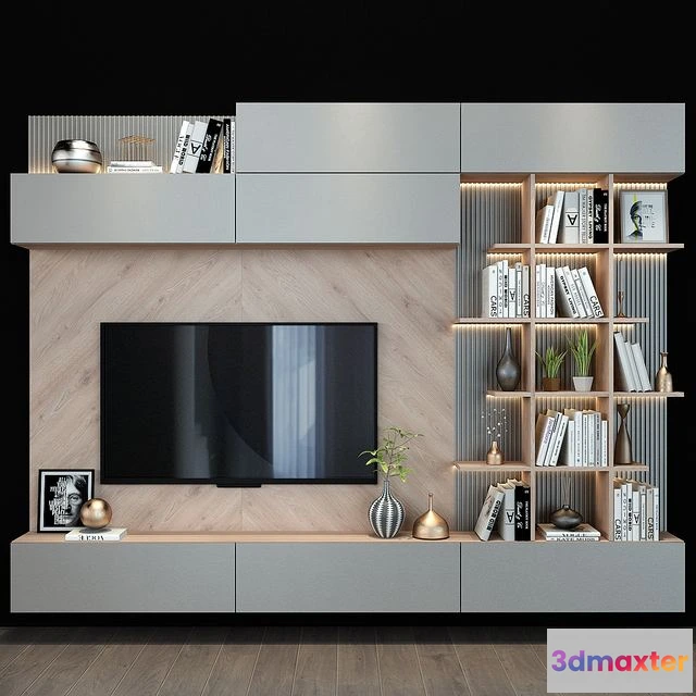 1544891 - TV shelf 0111 3D Max
