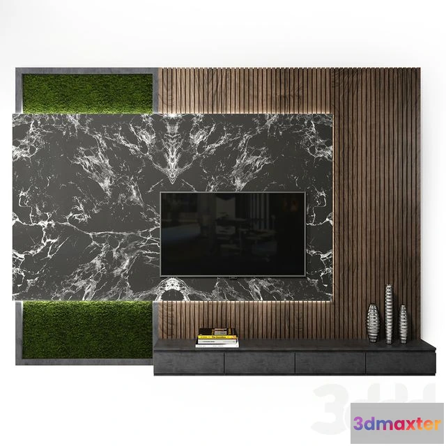 1544909 - Tv wall set_ 04 3D Max