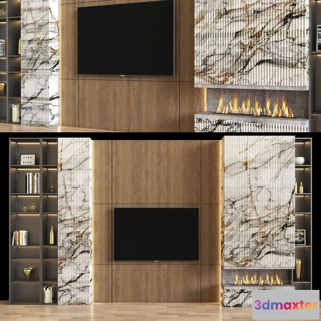 1551999 - Modern Tv Wall 11 3D Max