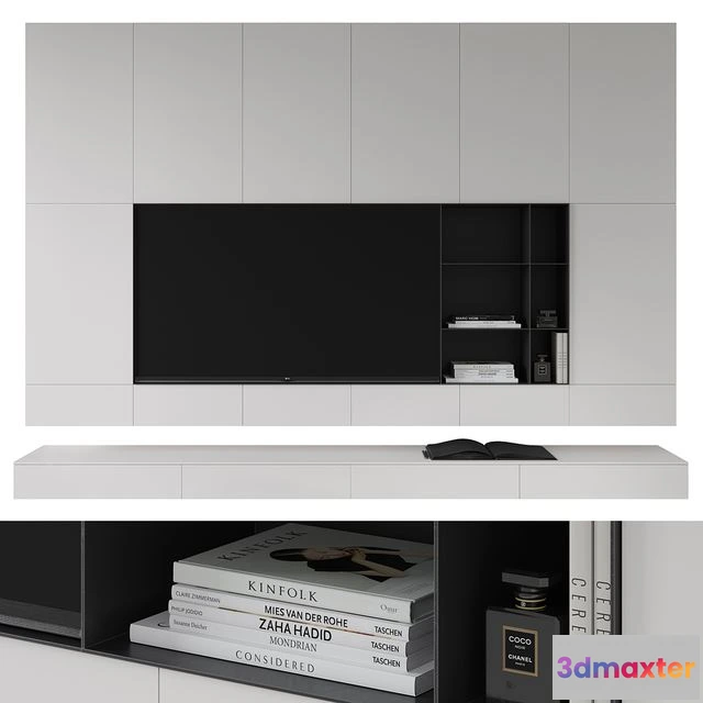 1554675 - TV wall 0005 3D Max