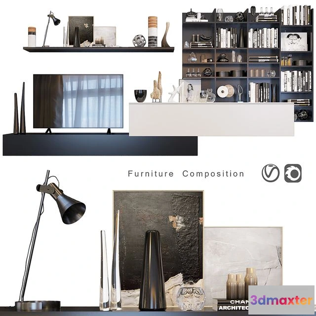 1562085 - Gruppo Tomasella set 16 3D Max