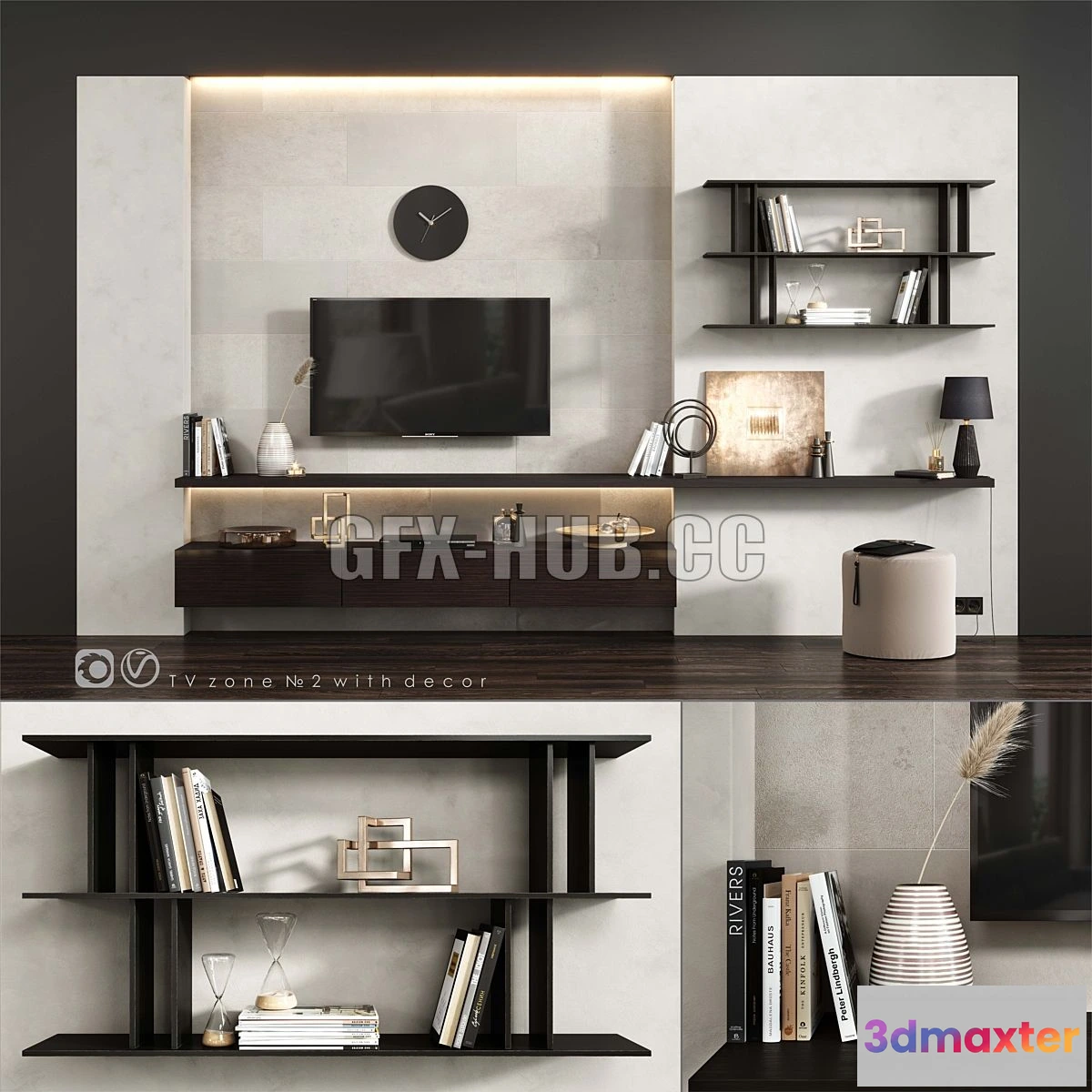 1564433 - TV zone 2 3D Max