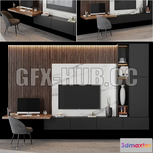 1569540 - Tv Set 129 3D Max