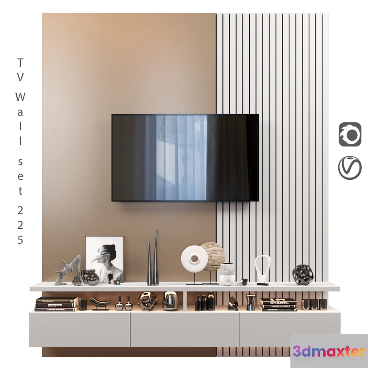 562809 - TV Wall  set 225
