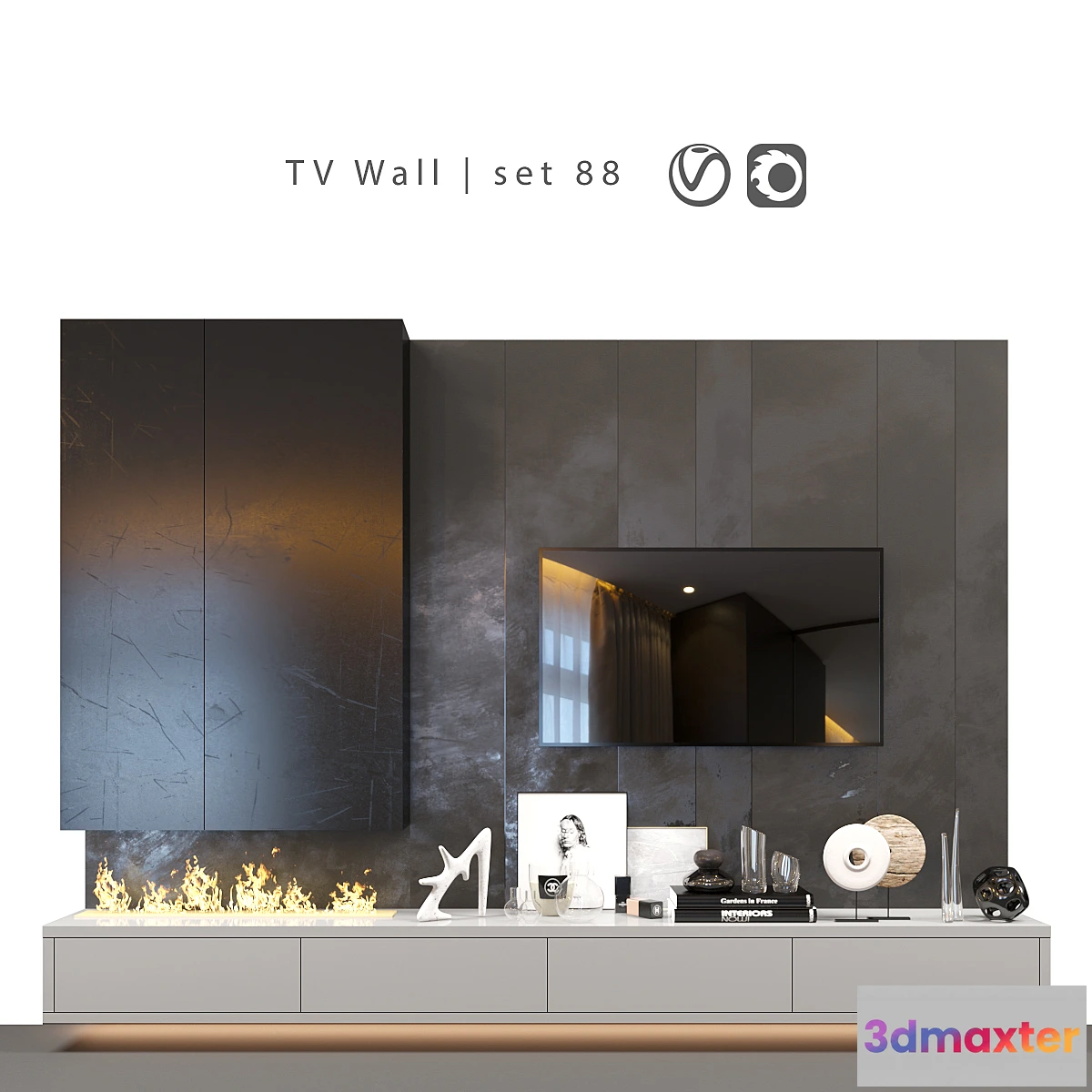 562897 - TV Wall  set 88
