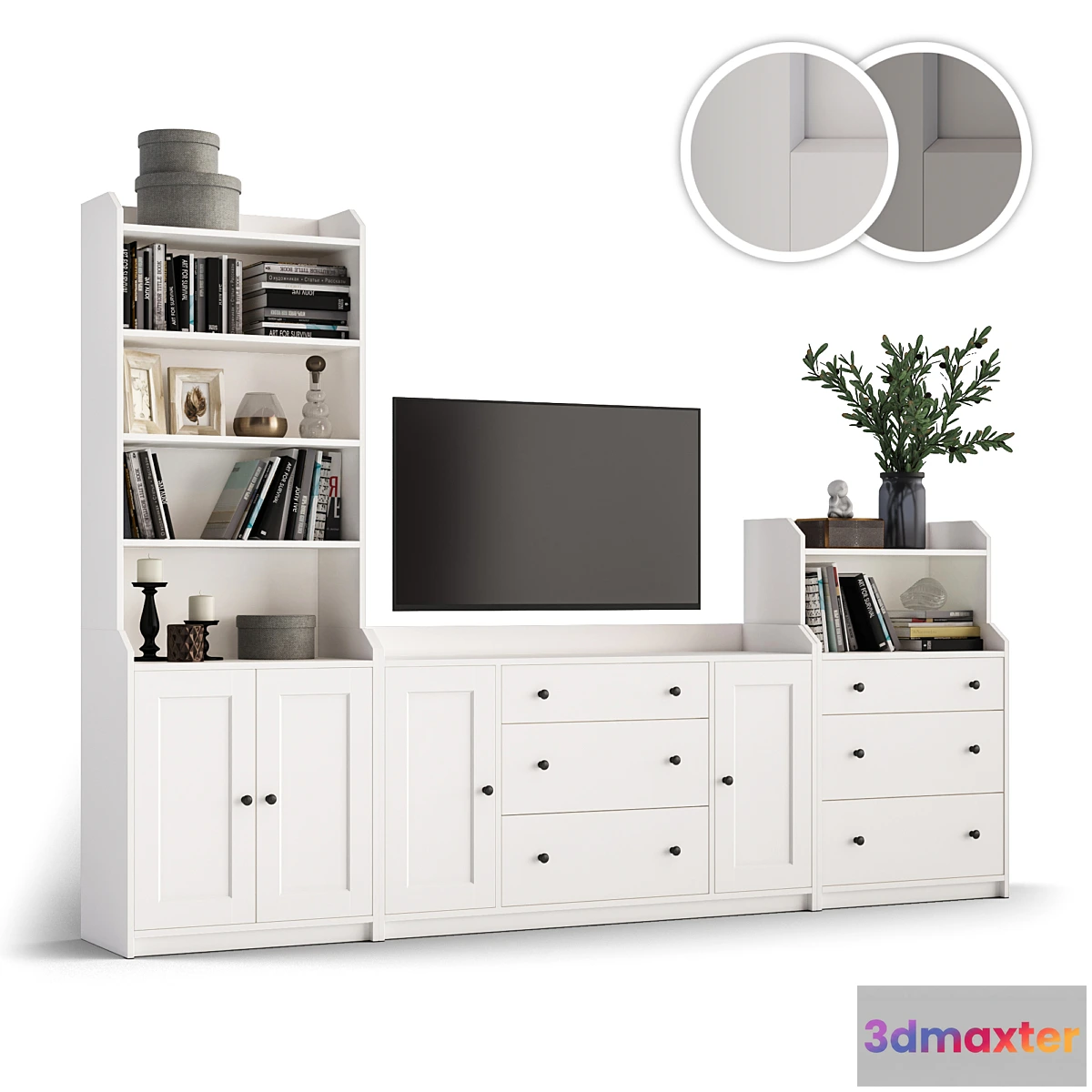 562899 - Hauga _ Hauga Storage and TV combination.