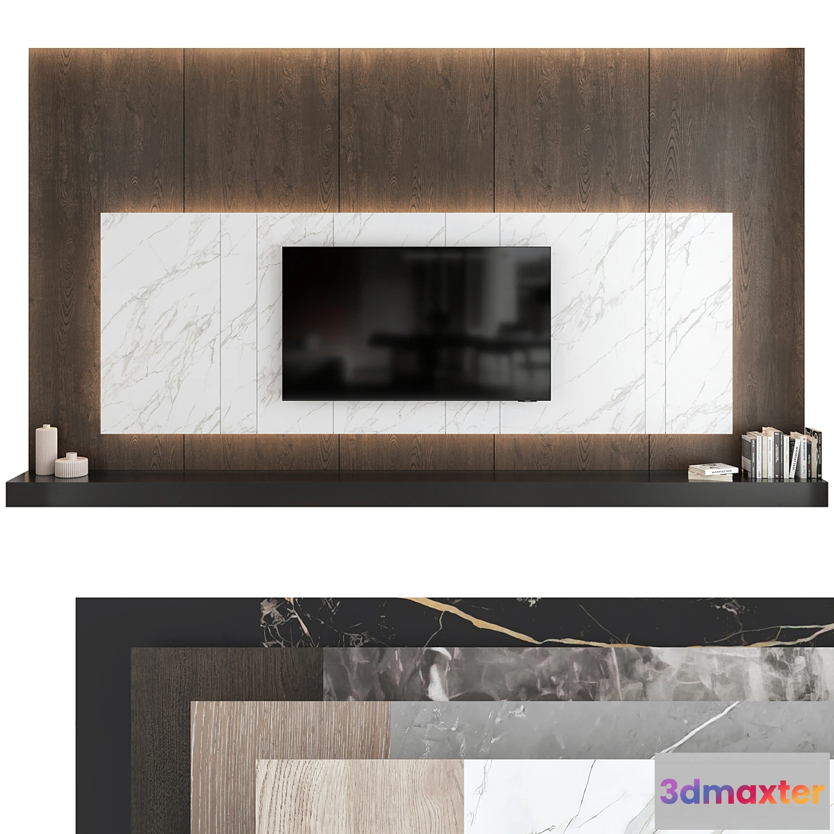 680488 - TV wall set 02