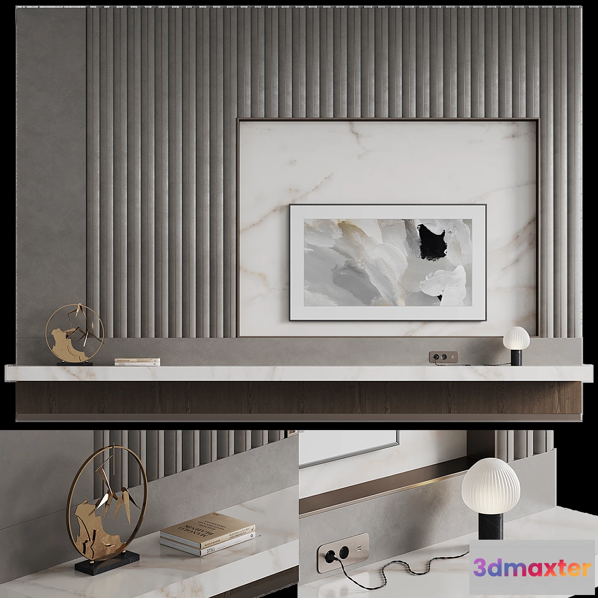 680508 - TV wall Modern