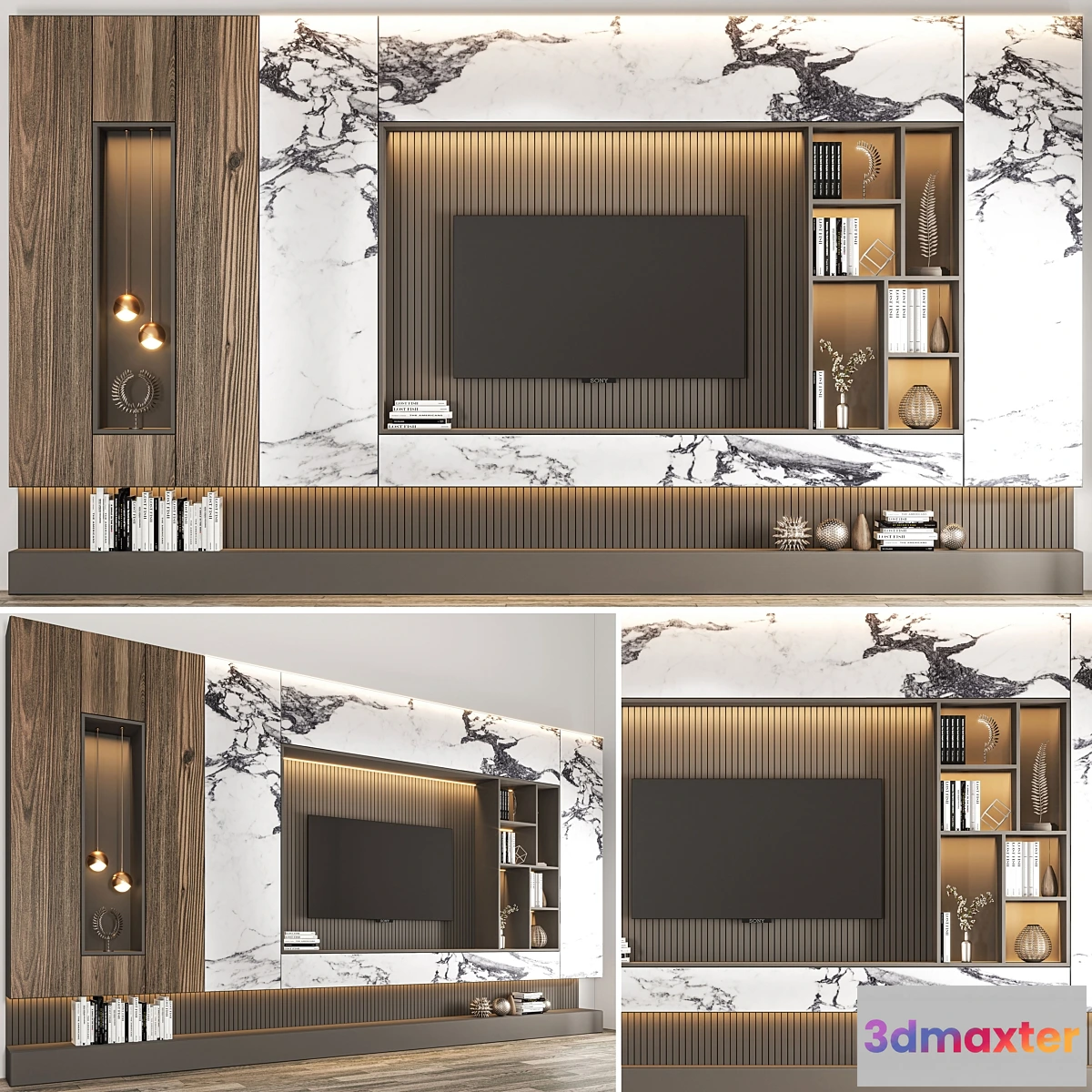 700922 - Tv Wall Set 01