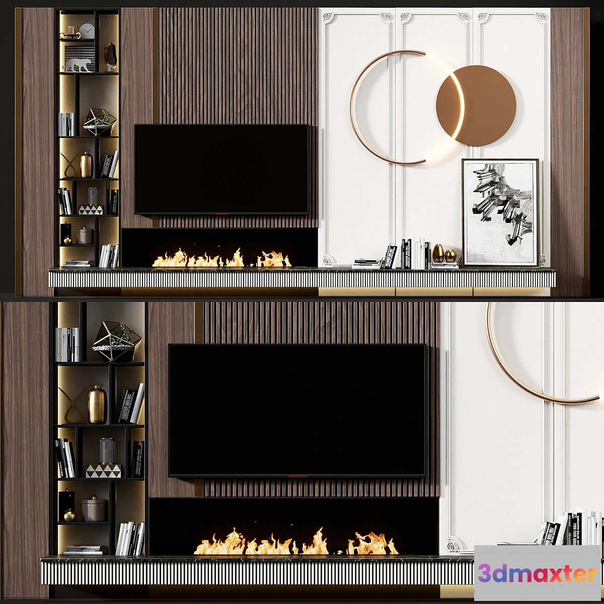 701022 - TV wall modern 78