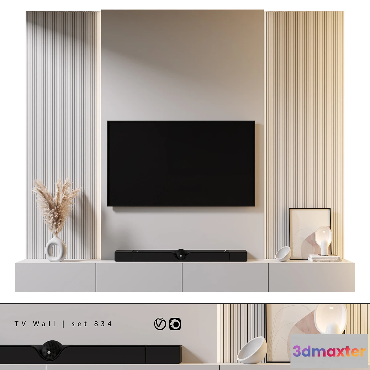 701056 - TV Wall  set 834