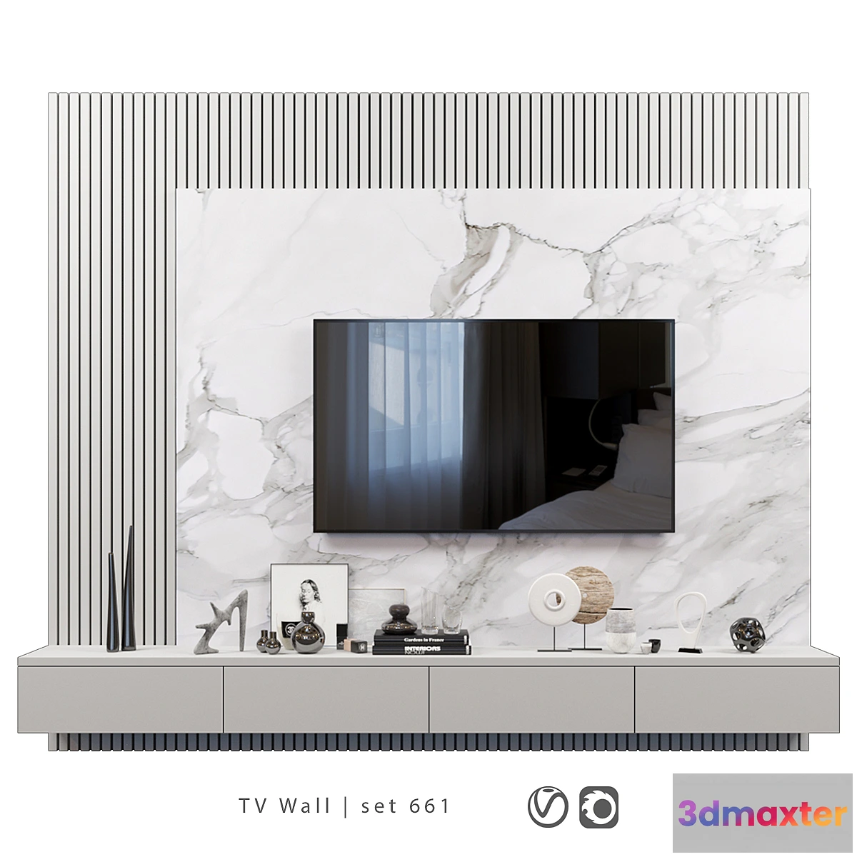 701134 - TV Wall  set 661