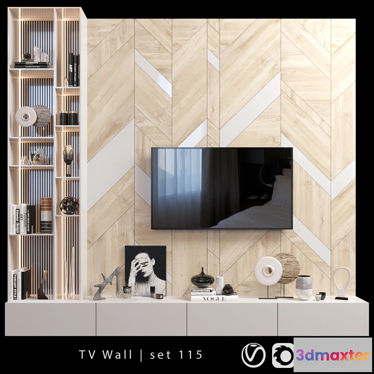 725186 - TV Wall  set 115 - No.2