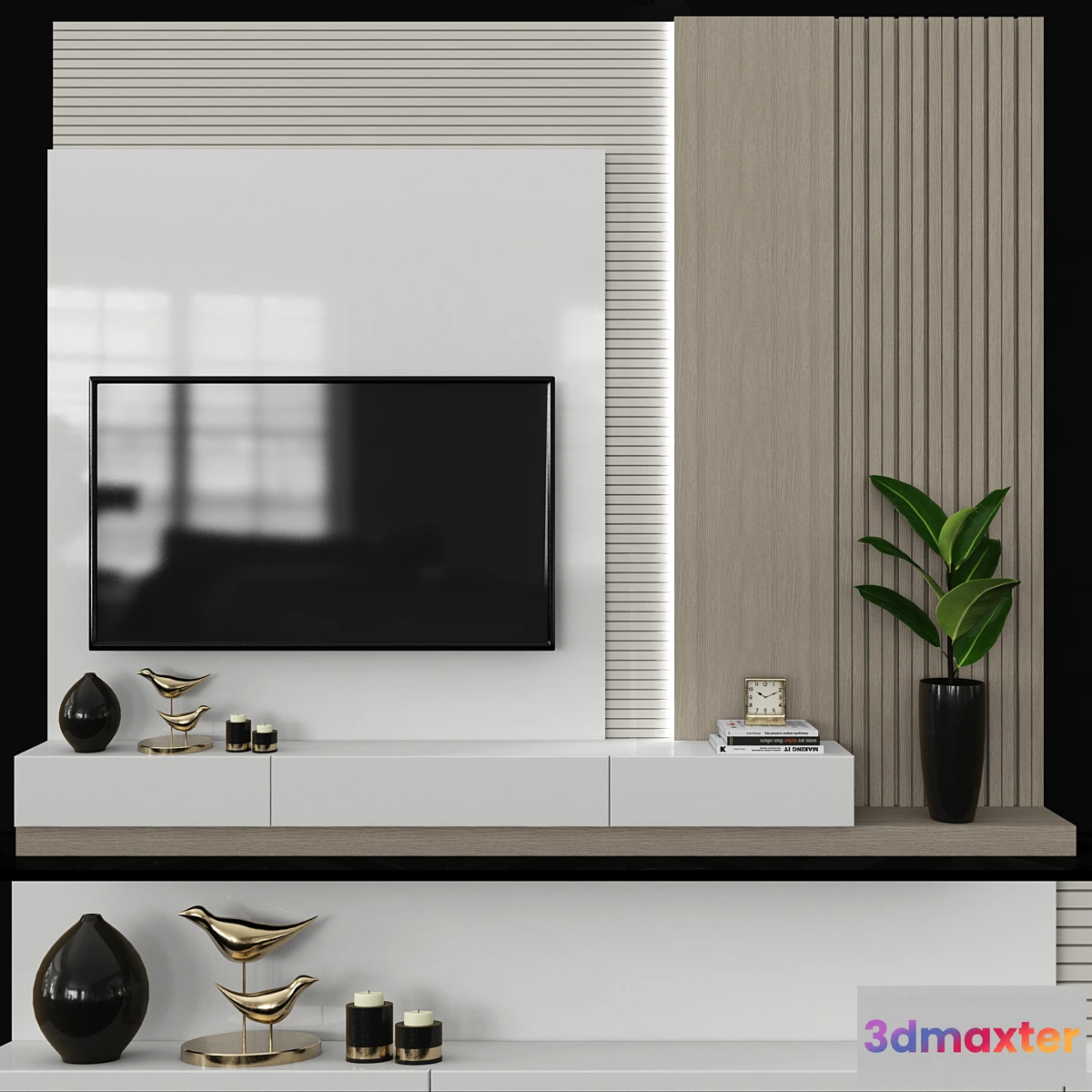 725234 - Modern TV Wall set64 - No.2