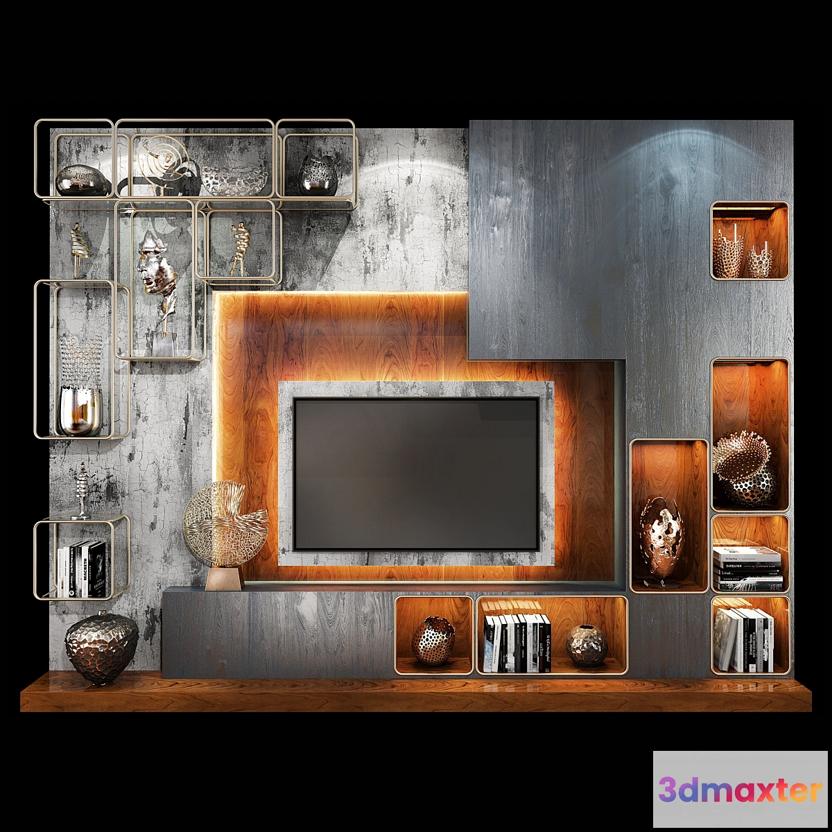 725442 - TV Wall Units set 06 - No.2