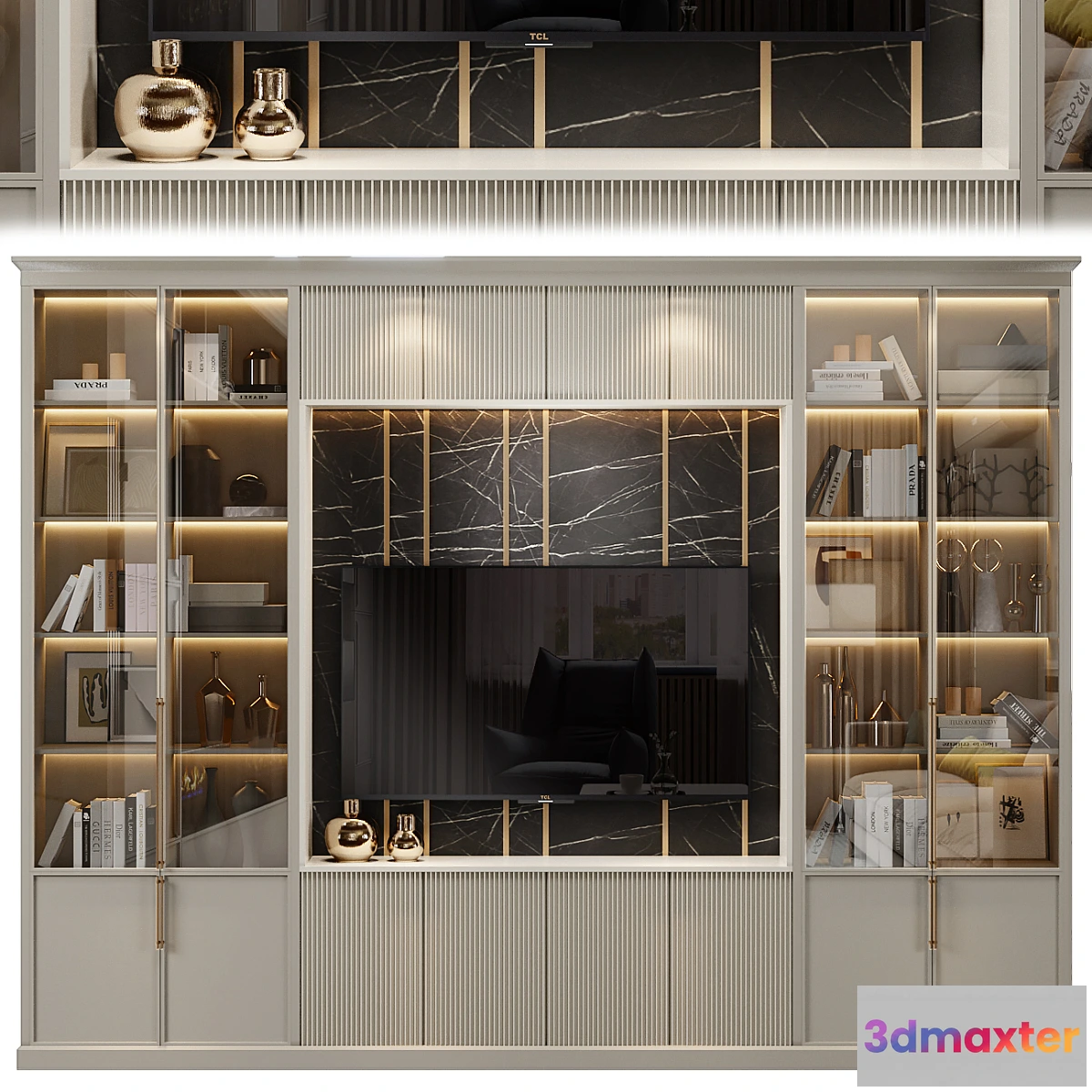 742293 - Neoclassical TV wall 008 - No.2