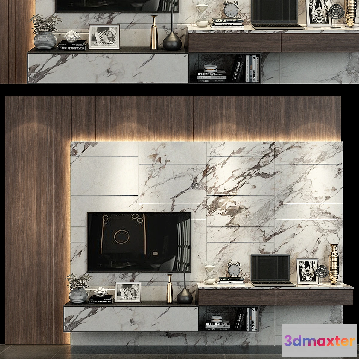 763913 - TV wall set 256 - No.2