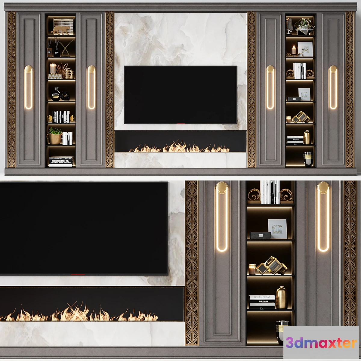 763969 - TV wall modern 72