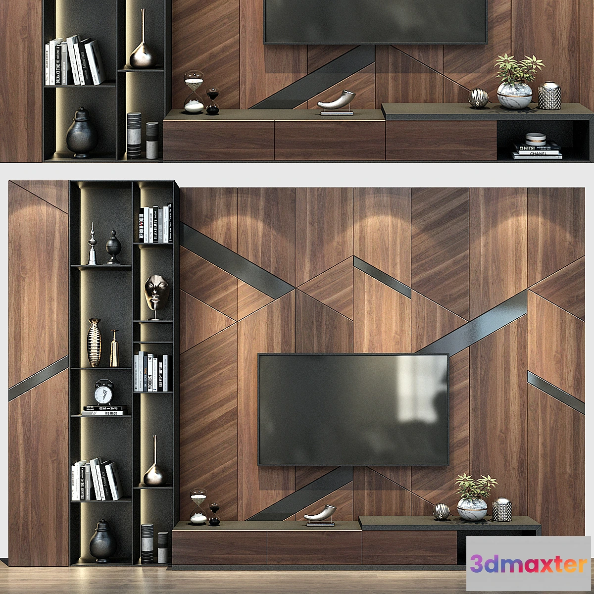 763973 - TV Wall set 206