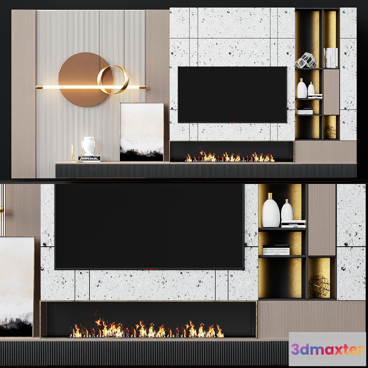 763981 - TV wall modern 68