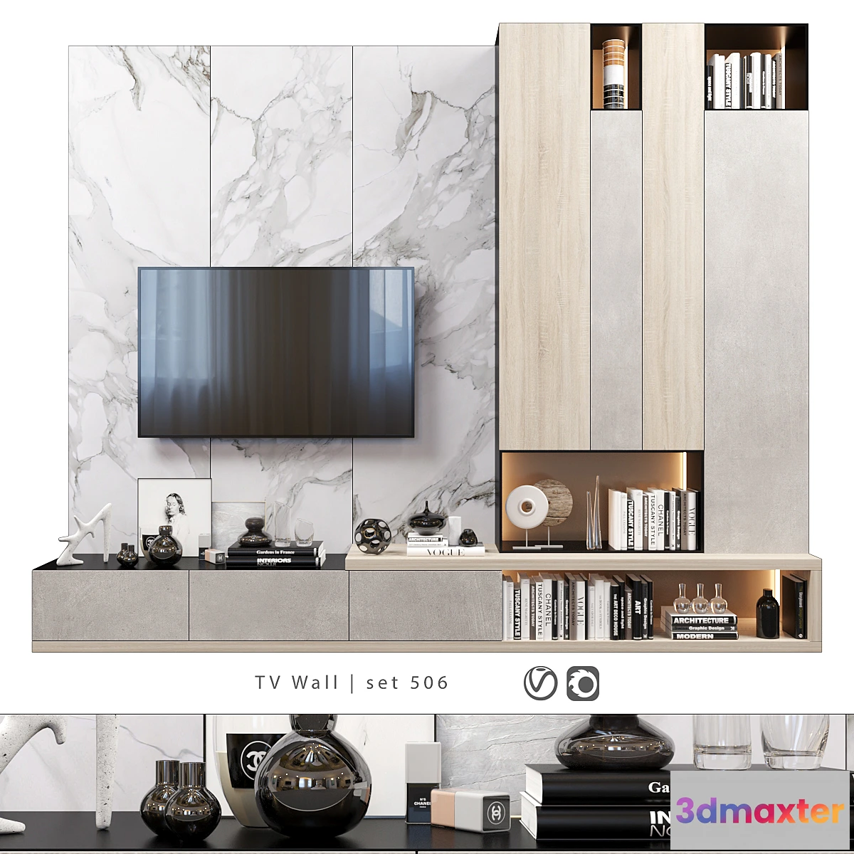 763987 - TV Wall  set 506 - No.2