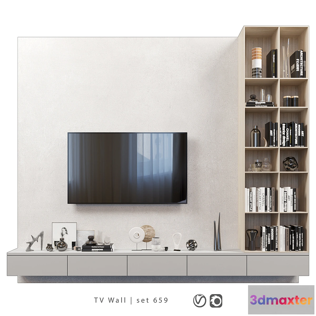 764111 - TV Wall  set 659 - No.2