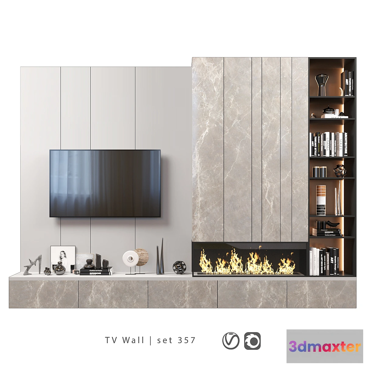 764185 - TV Wall  set 357 - No.2
