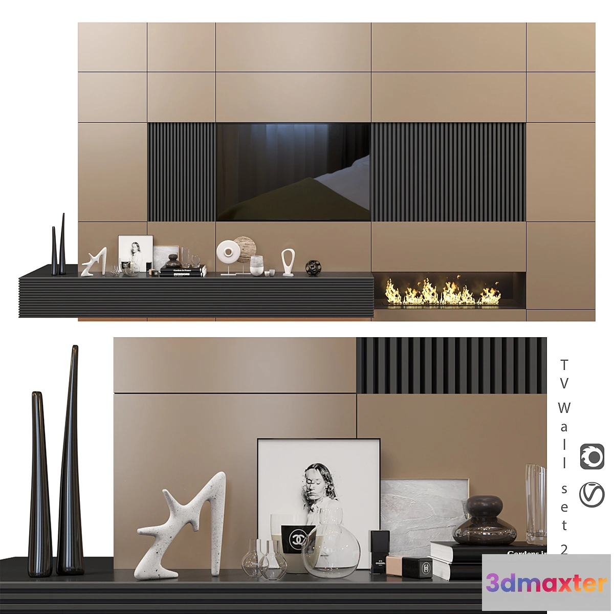 764187 - TV Wall  set 213