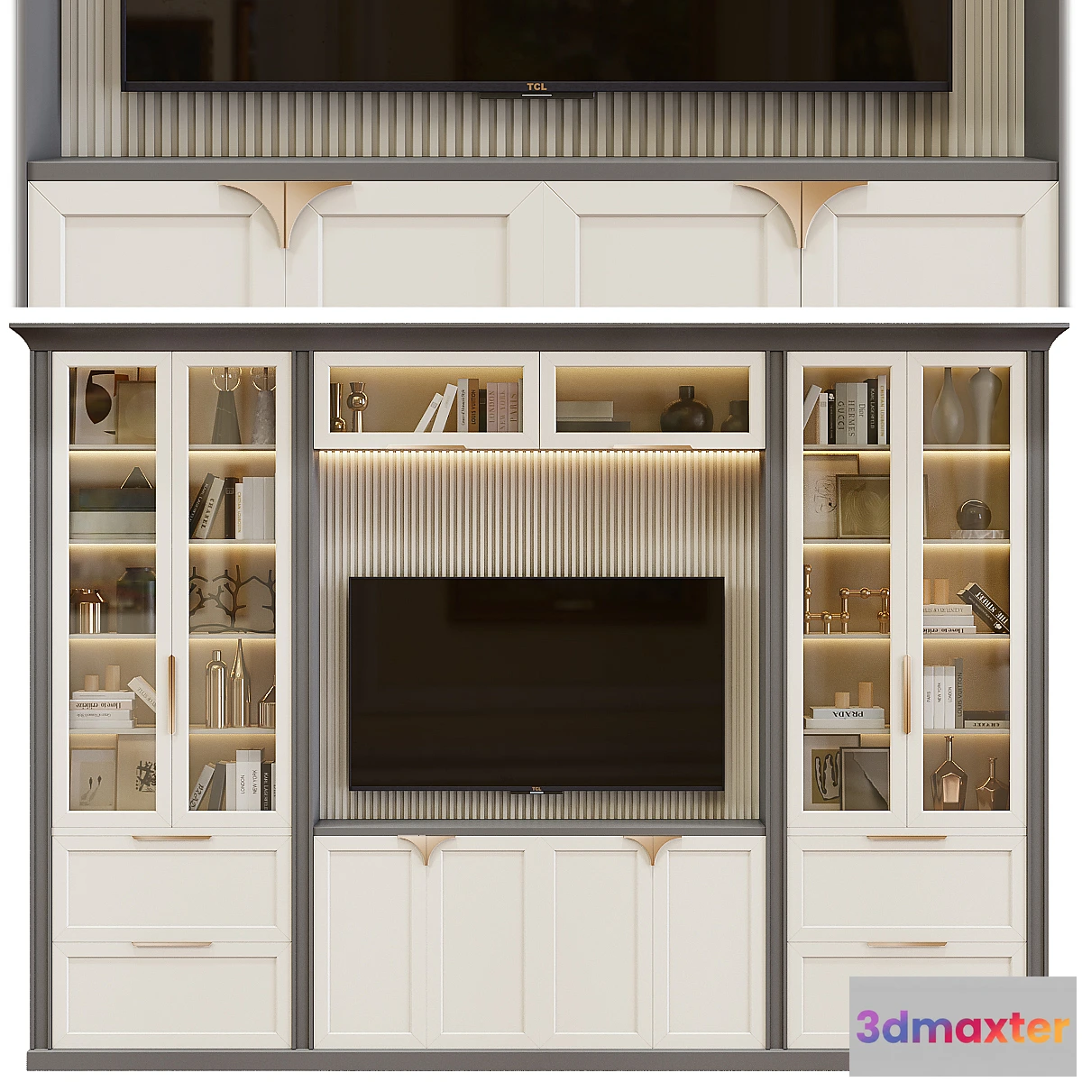 764193 - Neoclassical TV wall 006