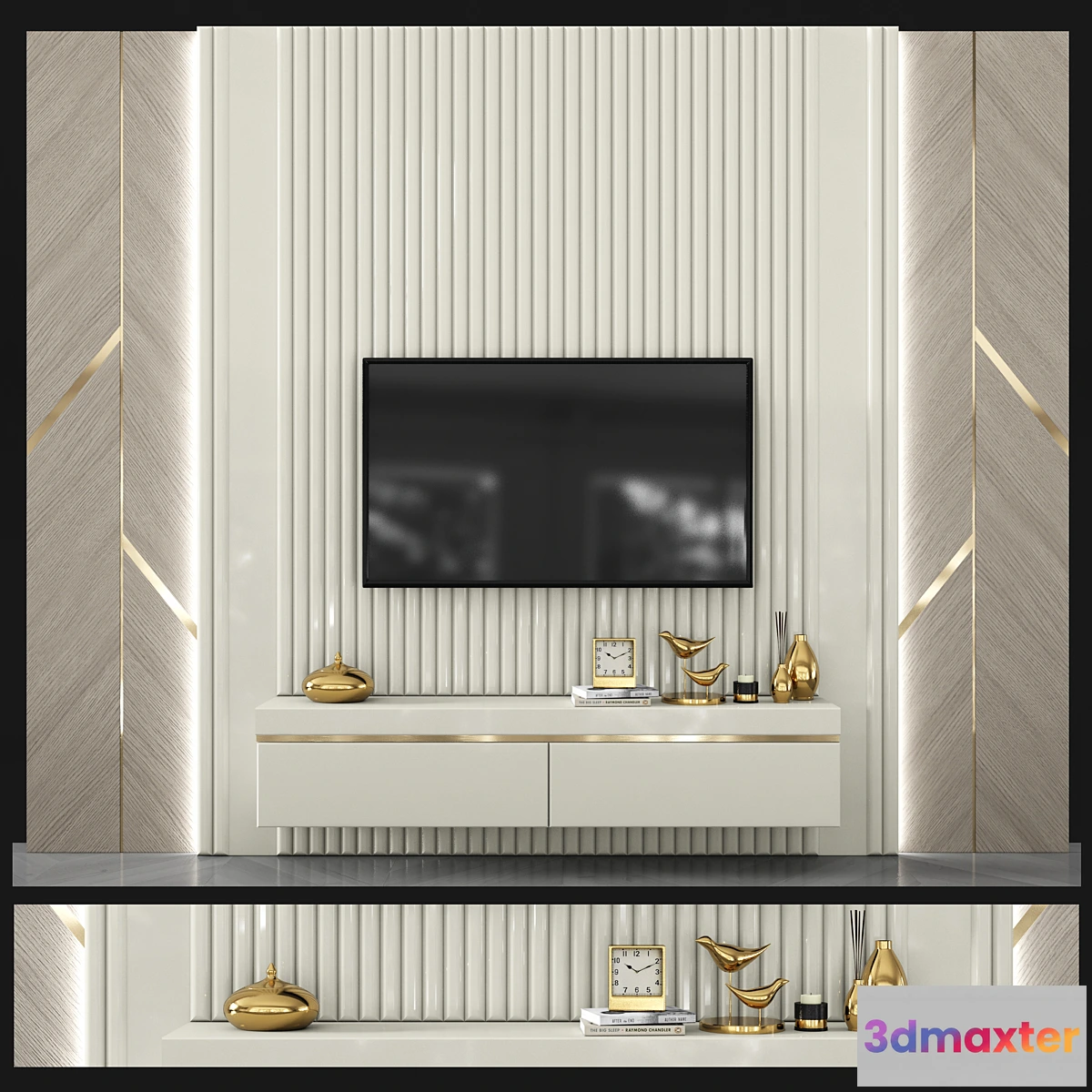 764229 - Modern TV Shelf set15