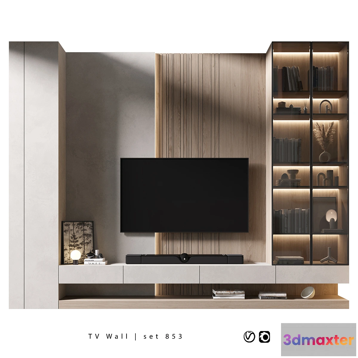 764283 - TV Wall  set 853 - No.2
