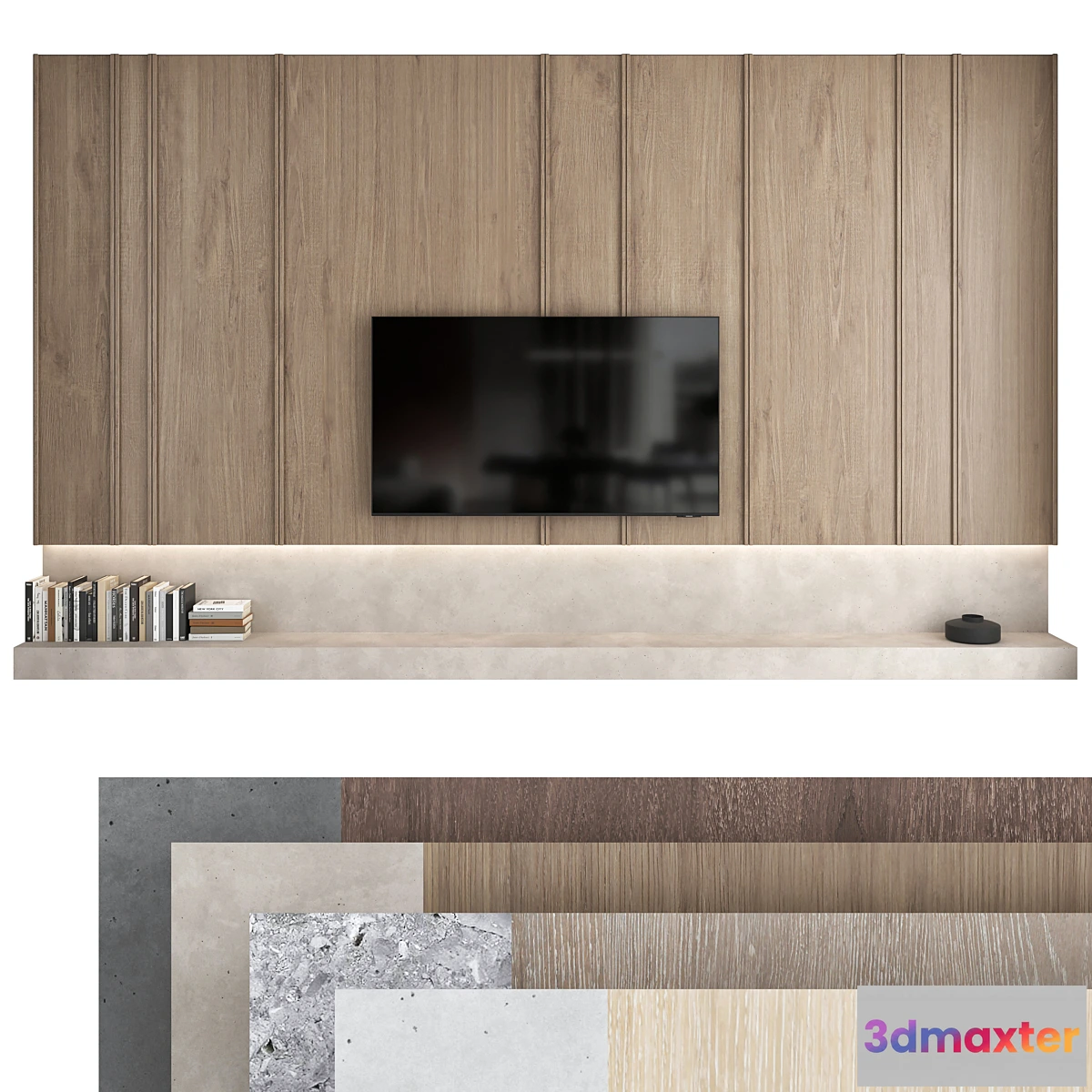 783224 - TV wall set 08 - No.4