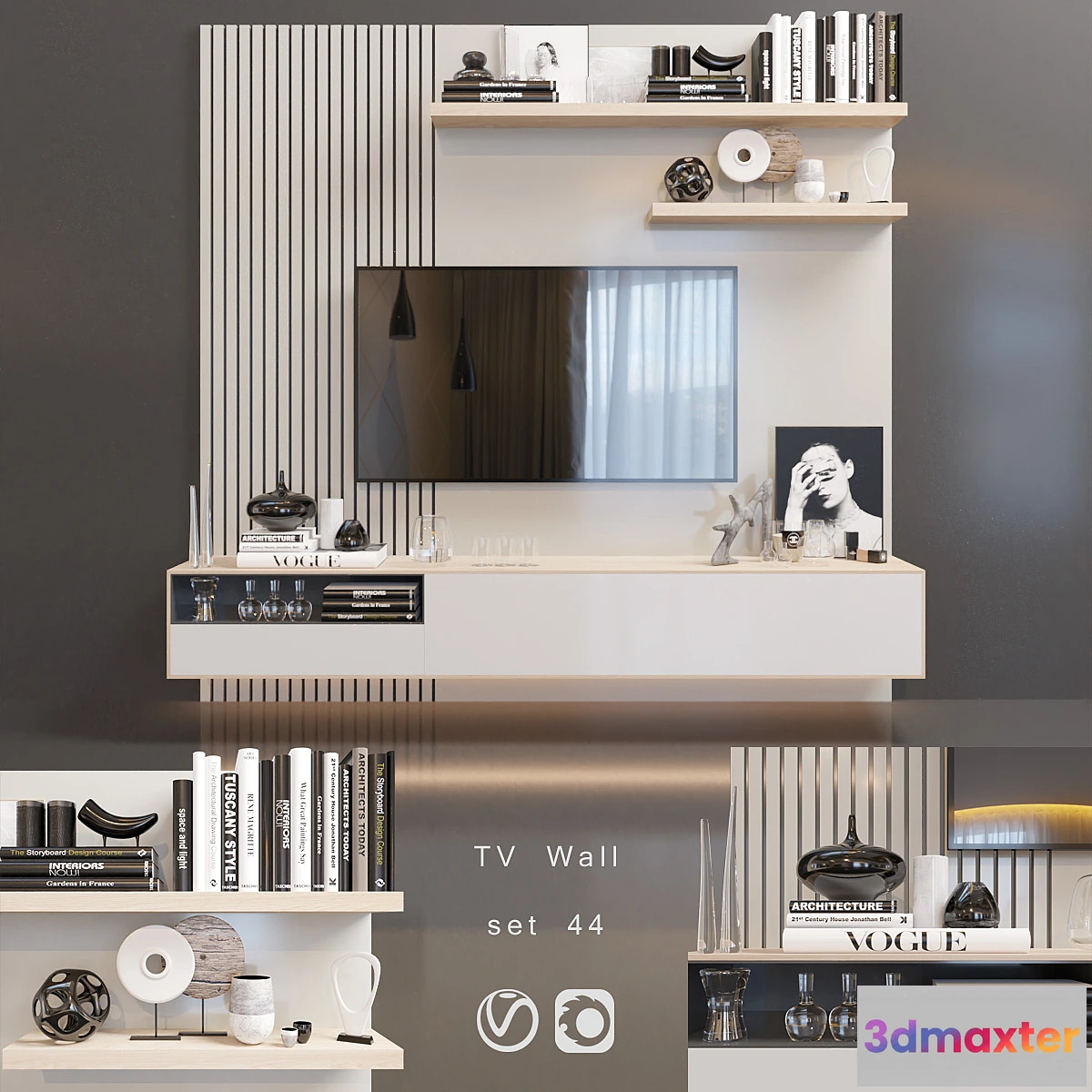 838320 - TV Wall  set 44 - No.3