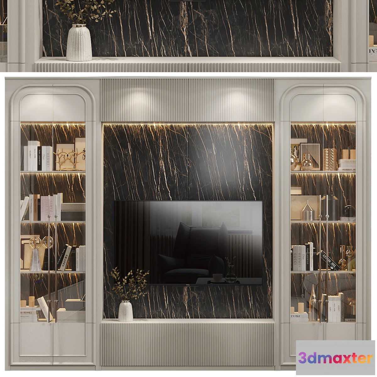 860401 - Neoclassical TV wall 018 - No.4